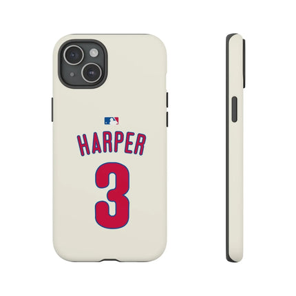 Bryce Harper PowerGrip – Dual-Layer Defense & Slim Fit | Compatible with iPhone 8 to 16 Pro Max & Samsung Galaxy S10 to S25 Ultra