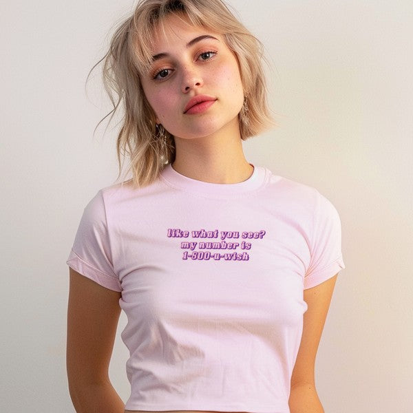 1-800 You Wish Baby Tee