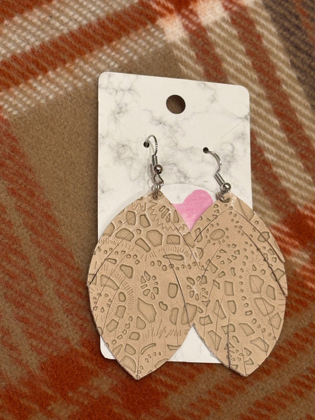 Embossed- Cream