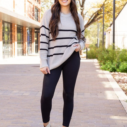 The Avery Black Full-Length Leggings NO POCKETS
