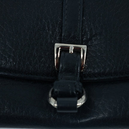 Prada Black Saffiano Leather Ribbon Long Wallet #2277