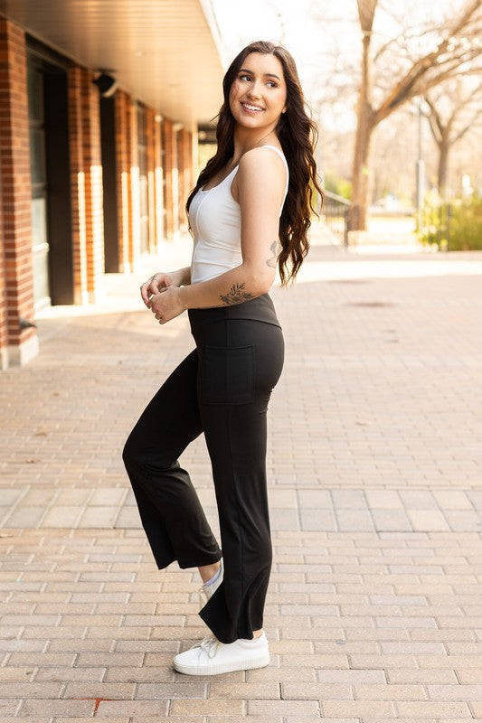 The Madeline - Tummy Control Bootcut Leggings