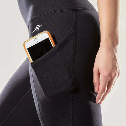 Jolie High-Waisted Capri Leggings with Hip Pockets | Femstylo