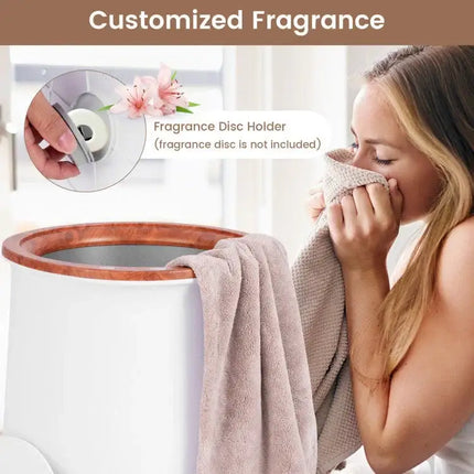 23L Bucket Towel Warmer with Scent Holder