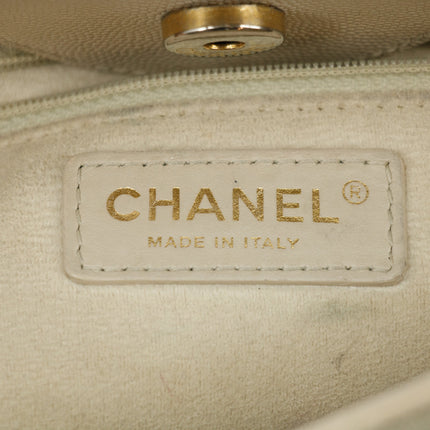 Chanel Caviar Skin Studded Deauville MM 2way Tote Bag 26 Series - #2684