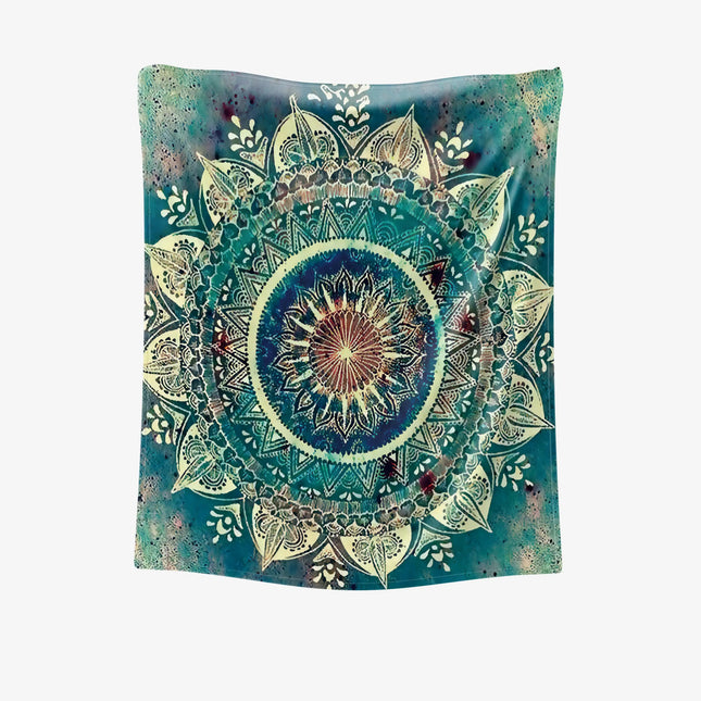 Luxurious Soft Bohemian Mandala Blanket - Visually Stunning & Cozy - Ideal Gift for Boys, Girls & Adults on Birthdays, Holidays, and Ramadan Celebrations!