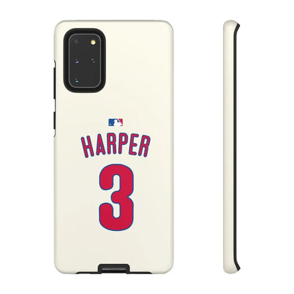 Bryce Harper PowerGrip – Dual-Layer Defense & Slim Fit | Compatible with iPhone 8 to 16 Pro Max & Samsung Galaxy S10 to S25 Ultra