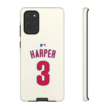 Bryce Harper PowerGrip – Dual-Layer Defense & Slim Fit | Compatible with iPhone 8 to 16 Pro Max & Samsung Galaxy S10 to S25 Ultra