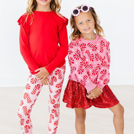 Candy Canes Leggings