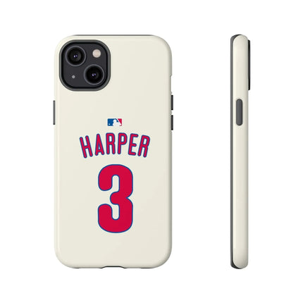 Bryce Harper PowerGrip – Dual-Layer Defense & Slim Fit | Compatible with iPhone 8 to 16 Pro Max & Samsung Galaxy S10 to S25 Ultra