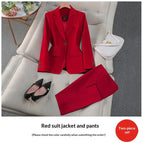 Red Coat And Trousers / 3XL