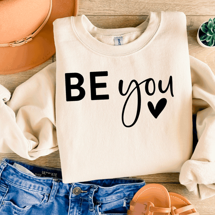 Be You Sweatshirt, You are Enough Sweater, Motivational Sweatshirt, Inspirational Quotes, Love Yourself, Aesthetic Sweatshirt, Gift for Her