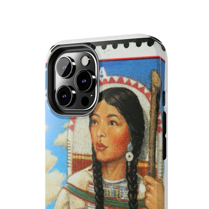 $1 Sacagawea Coin Design Tough Phone Cases