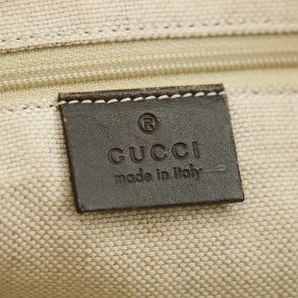 Gucci GG Canvas Coated Supreme Beige 2Way Shoulder Bag #3581