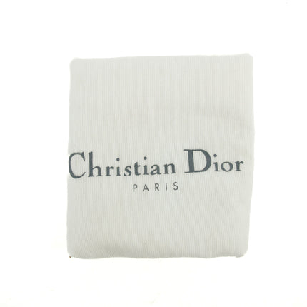 Christian Dior Classic Oblique Trotter Blue Canvas Saddle Bag #3707