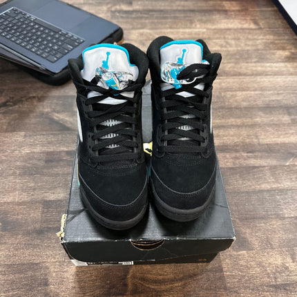 (GS) Aqua Jordan 5 (USED)