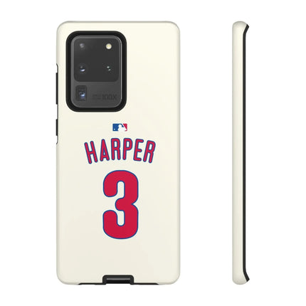 Bryce Harper PowerGrip – Dual-Layer Defense & Slim Fit | Compatible with iPhone 8 to 16 Pro Max & Samsung Galaxy S10 to S25 Ultra