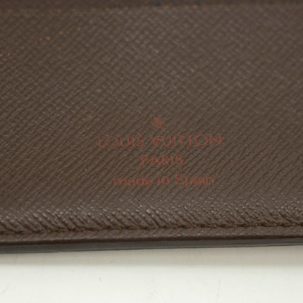 Louis Vuitton Damier Ebene Bifold Wallet #3859
