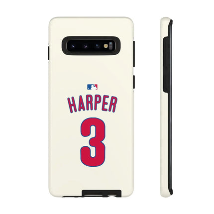 Bryce Harper PowerGrip – Dual-Layer Defense & Slim Fit | Compatible with iPhone 8 to 16 Pro Max & Samsung Galaxy S10 to S25 Ultra