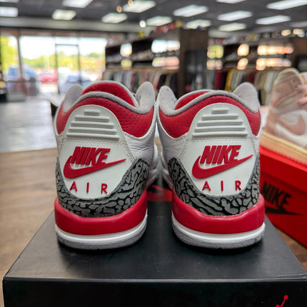 (GS) Fire Red Jordan 3 (USED)