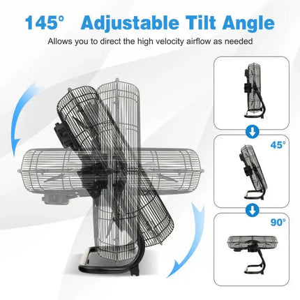 Tilt Floor Fan – 3-Speed