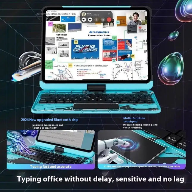 Applicable Tablet Pro13 Miaocontrol Keyboard Protective Case Mute