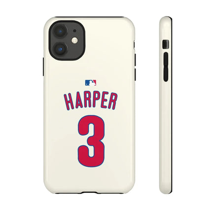Bryce Harper PowerGrip – Dual-Layer Defense & Slim Fit | Compatible with iPhone 8 to 16 Pro Max & Samsung Galaxy S10 to S25 Ultra