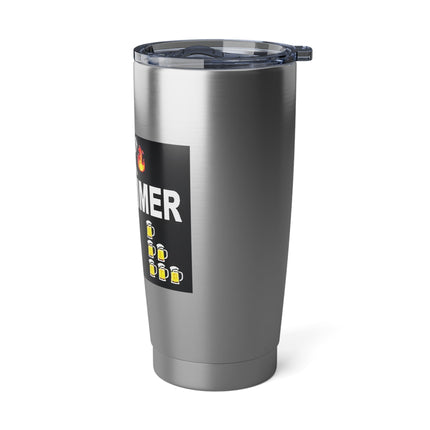 "BBQ Timer" Stainless Steel 20 oz Tumbler