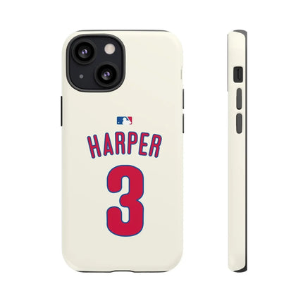 Bryce Harper PowerGrip – Dual-Layer Defense & Slim Fit | Compatible with iPhone 8 to 16 Pro Max & Samsung Galaxy S10 to S25 Ultra