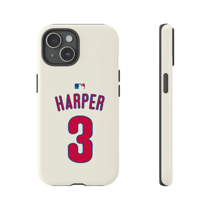 Bryce Harper PowerGrip – Dual-Layer Defense & Slim Fit | Compatible with iPhone 8 to 16 Pro Max & Samsung Galaxy S10 to S25 Ultra