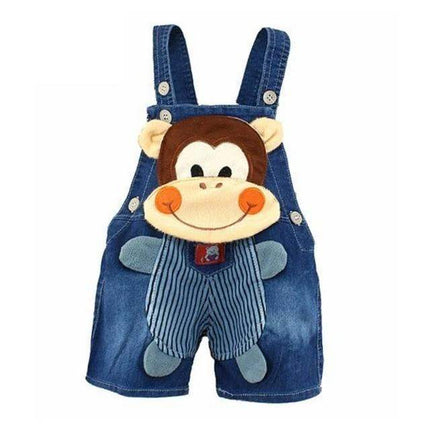 Modern Cartoon Baby Clothing Boys & Girls Jeans Overalls Shorts Toddler Infant Rompers For Kids In Fashion Deisgn