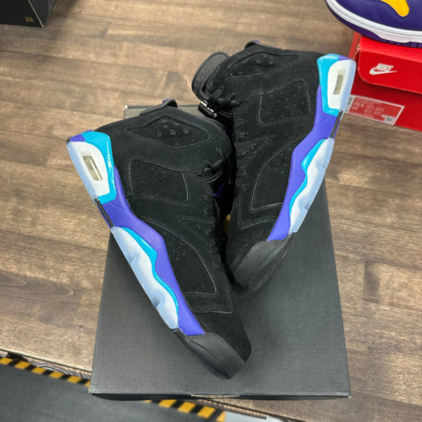 (GS) Aqua Jordan 6 (USED)