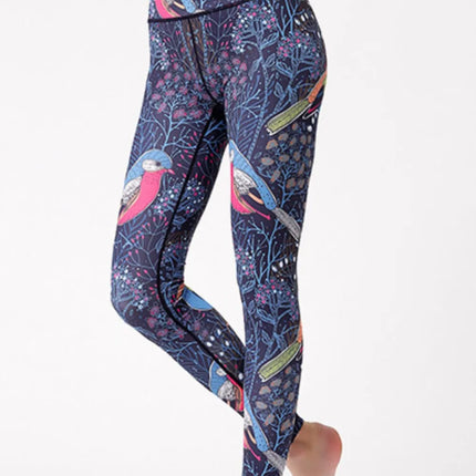 Printed High Waist Active Leggings