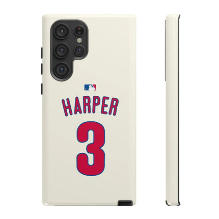 Bryce Harper PowerGrip – Dual-Layer Defense & Slim Fit | Compatible with iPhone 8 to 16 Pro Max & Samsung Galaxy S10 to S25 Ultra