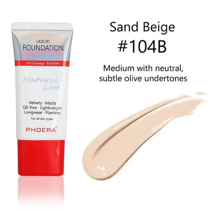 Matte, Silky, Tube Liquid Foundation, Ladies Products