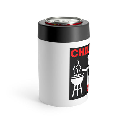 "Chillin' and Grillin'" Vacuum Insulated Koozie