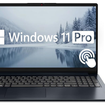 Lenovo IdeaPad 15.6” FHD Touchscreen Laptop, 40GB RAM 2.5TB Storage (2TB SSD+512GB Docking Station Set), 10-Cores Intel Core i5, Windows 11 Pro with Microsoft Office Included, PLUSERA Earphones
