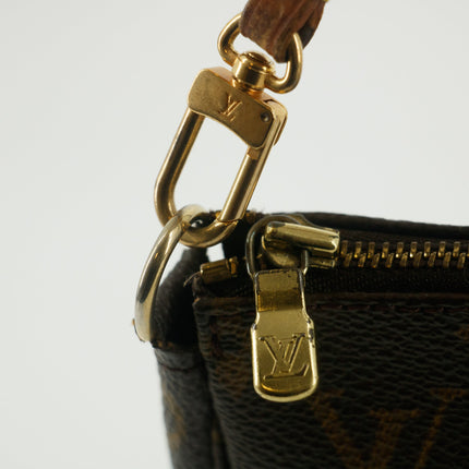 Louis Vuitton Monogram Canvas Brown Pochette Accessoire #5346
