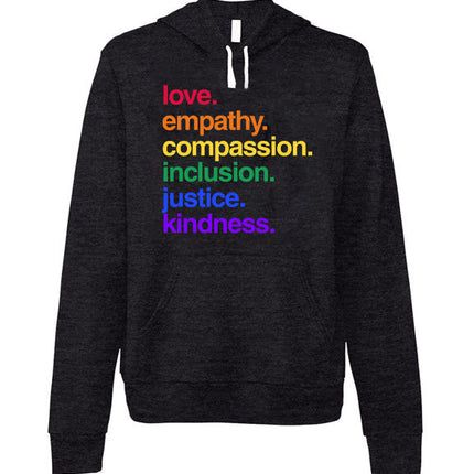 'Kindness Is' Pride Pullover Fleece