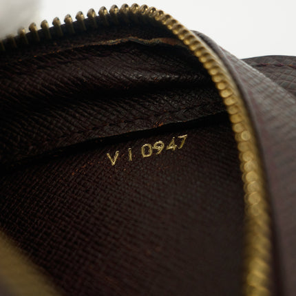 Louis Vuitton Taiga Brown Leather Wrist Bag #5794