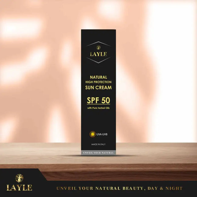 Natural SPF 50 Sun Cream | High Protection, Clean & Hydrating Sunscreen