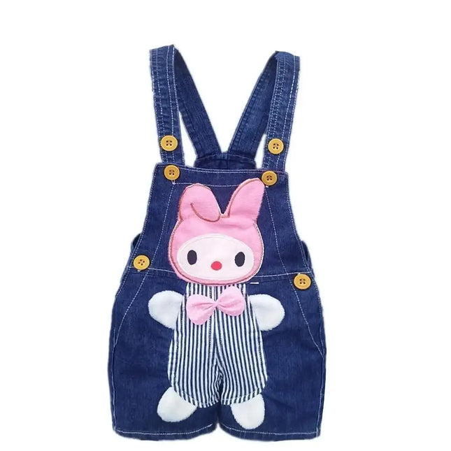 Modern Cartoon Baby Clothing Boys & Girls Jeans Overalls Shorts Toddler Infant Rompers For Kids In Fashion Deisgn
