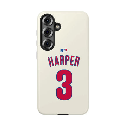 Bryce Harper PowerGrip – Dual-Layer Defense & Slim Fit | Compatible with iPhone 8 to 16 Pro Max & Samsung Galaxy S10 to S25 Ultra