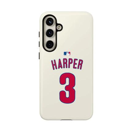 Bryce Harper PowerGrip – Dual-Layer Defense & Slim Fit | Compatible with iPhone 8 to 16 Pro Max & Samsung Galaxy S10 to S25 Ultra