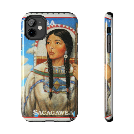 $1 Sacagawea Coin Design Tough Phone Cases