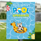 Vertical Metal Sign / 1 / 7.9x11.8in (20x30cm)