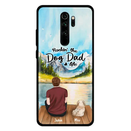 Personalized Pet Mom/Dad Phone Case - Chubby or Slim With Up To 7 Pets - Rocking The Dog Dad Life
