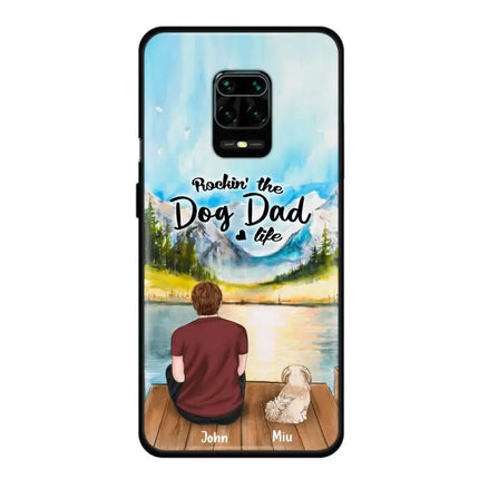 Personalized Pet Mom/Dad Phone Case - Chubby or Slim With Up To 7 Pets - Rocking The Dog Dad Life