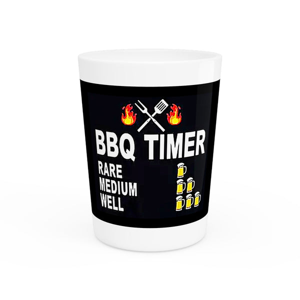 "BBQ Timer" Shot Glass – 1.9 oz