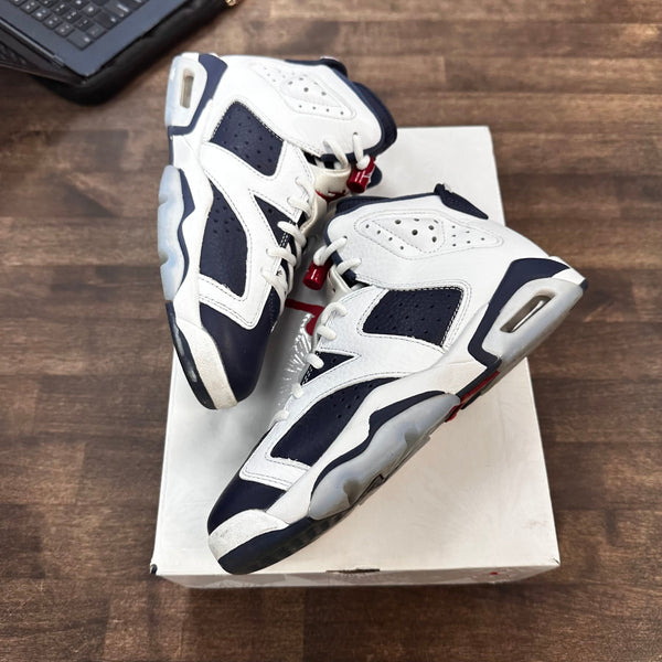 (GS) Olympic Jordan 6 Retro (USED)